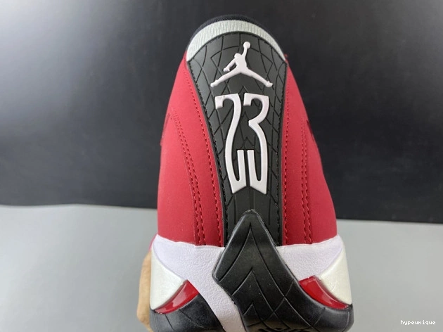 HYPE RETRO JORDAN 14 AIR RED TORO 487471-006 GYM 0710